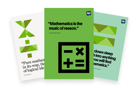 Motivational Posters for Math Classrooms